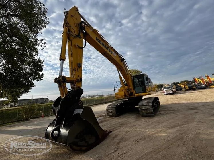 Front of used Excavator